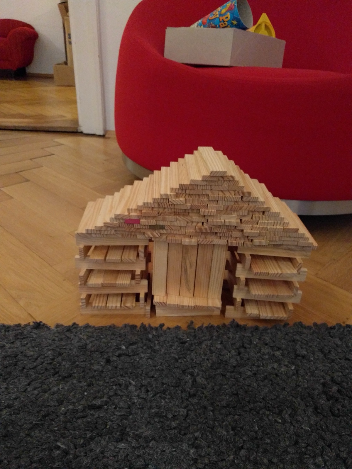 Kapla-Holzhaus